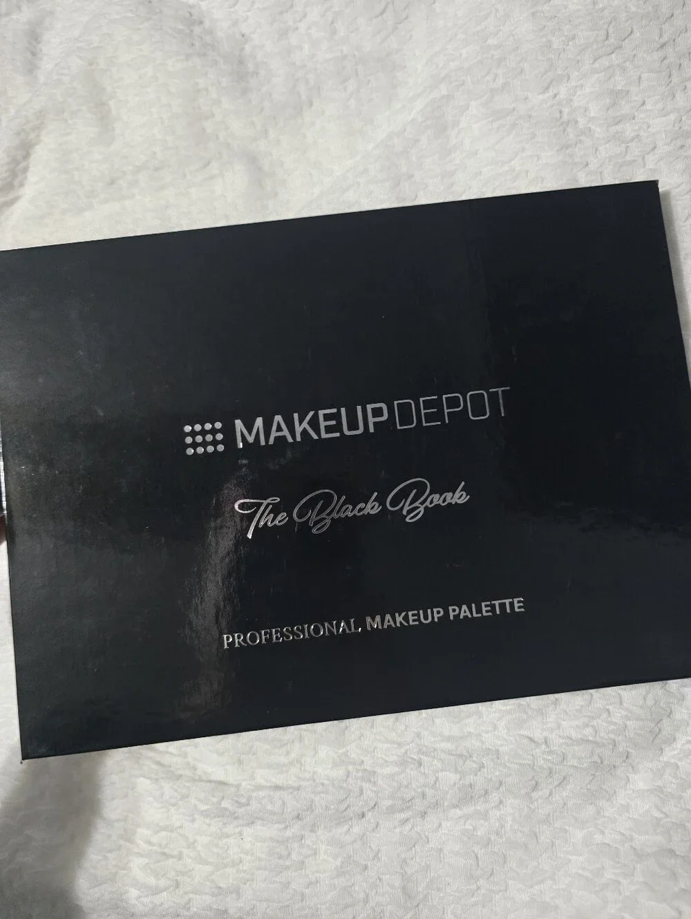 MAKEUP DEPOT The Black Book Eyeshadow Palette - Black